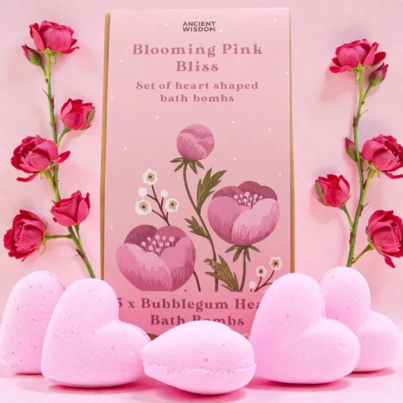 Blooming Pink Bliss Badeherz-Geschenkset Blooming Pink Bliss Badeherz-Geschenkset
