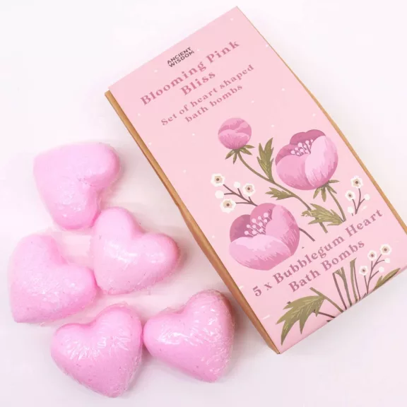 Blooming Pink Bliss Badeherz-Geschenkset Blooming Pink Bliss Badeherz-Geschenkset
