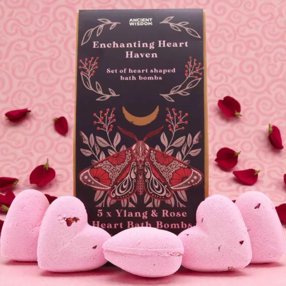 Bezauberndes Heart Heaven Badeherz-Geschenkset Bezauberndes Heart Heaven Badeherz-Geschenkset