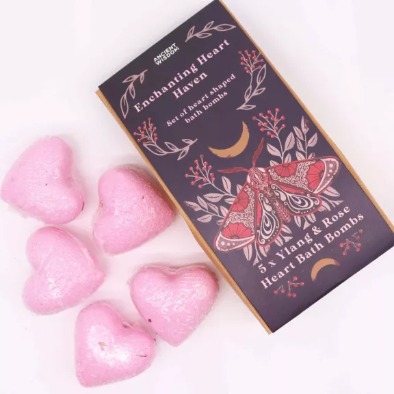 Bezauberndes Heart Heaven Badeherz-Geschenkset Bezauberndes Heart Heaven Badeherz-Geschenkset