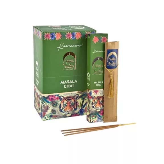 „Geschichten aus Indien“ Räucherstäbchen – Masala Chai „Geschichten aus Indien“ Räucherstäbchen – Masala Chai
