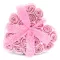 24 Stück Seifenblume Set - Rosa Rosen