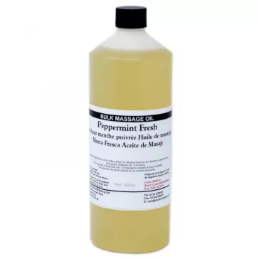   Premium-Frische-Minze-Massageöl für professionelle Masseure – 1 Liter