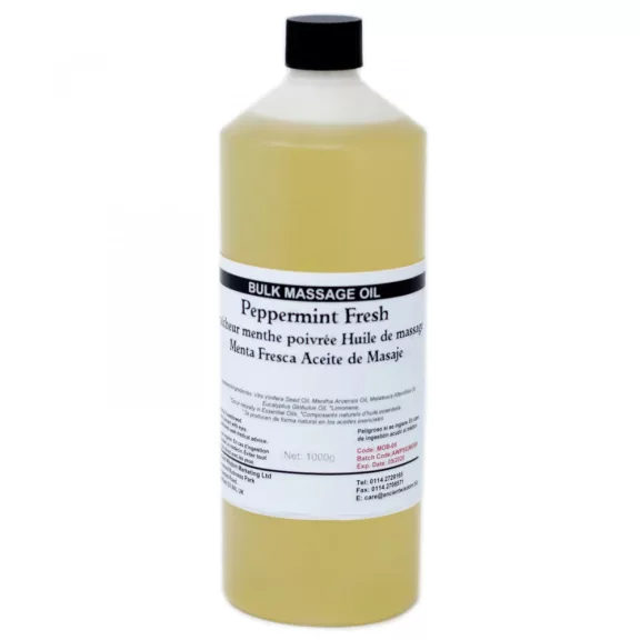 Premium-Frische-Minze-Massageöl für professionelle Masseure – 1 Liter