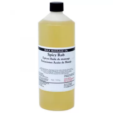   Premium-Massageöl mit Gewürzduft für professionelle Masseure – 1 Liter