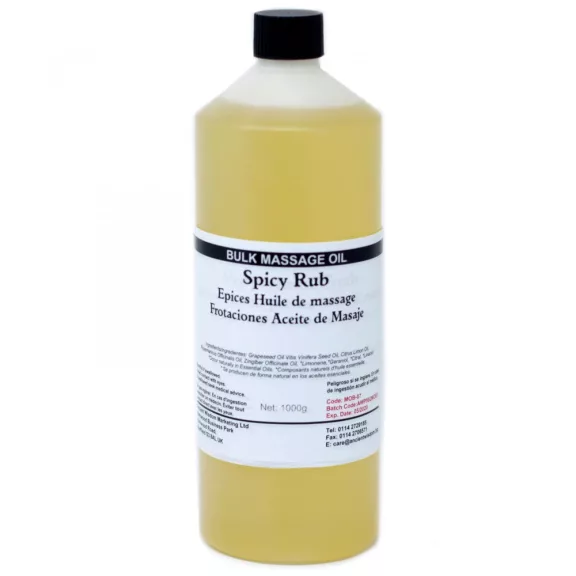 Premium-Massageöl mit Gewürzduft für professionelle Masseure – 1 Liter
