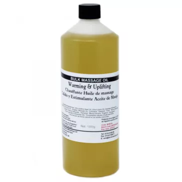   Premium-Massageöl zur Erwärmung und Belebung für professionelle Masseure – 1 Liter