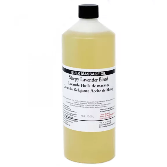 Premium-Massageöl mit beruhigender Lavendelwirkung für professionelle Masseure – 1 Liter Premium-Massageöl mit beruhigender Lavendelwirkung für professionelle Masseure – 1 Liter