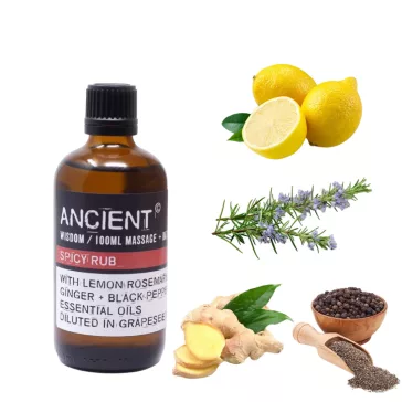 Würziges Massageöl Mix - 100ml