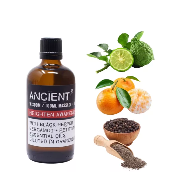 Bewusstseinsverbesserndes Massageöl Mix - 100ml Bewusstseinsverbesserndes Massageöl Mix - 100ml