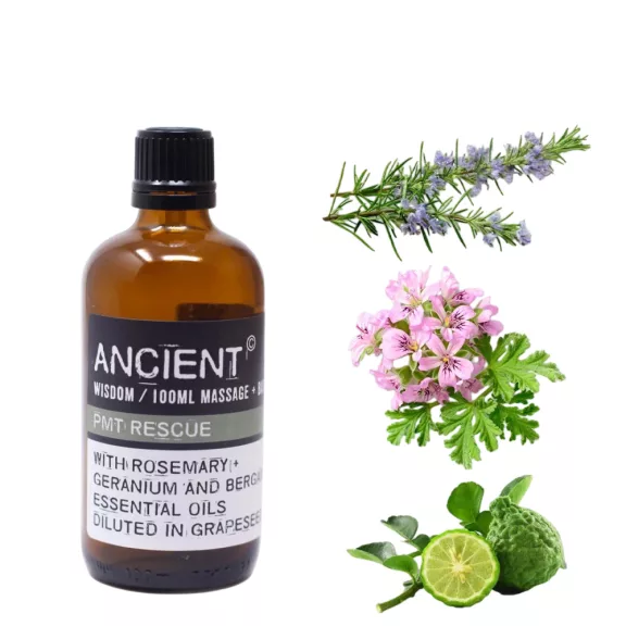 PMS Symptomlinderung Massageöl Mix - 100ml PMS Symptomlinderung Massageöl Mix - 100ml