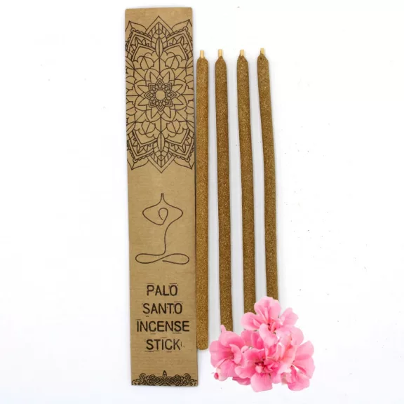 Palo Santo Großes Räucherstäbchen - Frische Blumen Palo Santo Großes Räucherstäbchen - Frische Blumen
