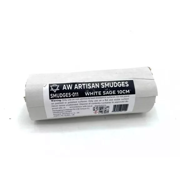 Verpacktes Räucherbündel – Weißer Salbei 10 cm Verpacktes Räucherbündel – Weißer Salbei 10 cm