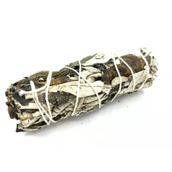 Verpacktes Räucherbündel – Yerba Santa Salbei 10 cm Verpacktes Räucherbündel – Yerba Santa Salbei 10 cm