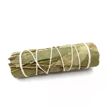   Verpacktes Räucherbündel – Weißer Salbei und Eukalyptus, 10 cm
