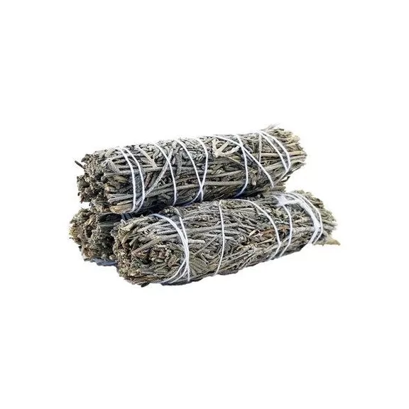 Verpacktes Räucherbündel – Lavendel Salbei 10 cm Verpacktes Räucherbündel – Lavendel Salbei 10 cm