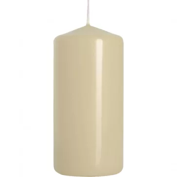 Zylinderkerze 50x100mm – Cremefarben