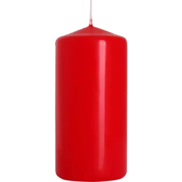 Zylinderkerze 50x100mm – Rot