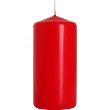 Zylinderkerze 50x100mm – Rot