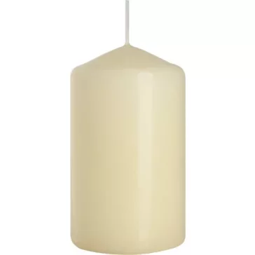 Zylinderkerze 60x100mm – Cremefarben