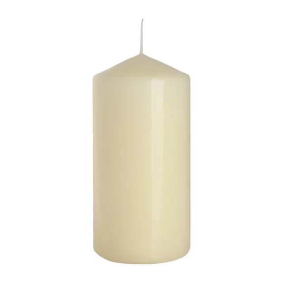 Zylinderkerze 60x120mm - Cremefarben Zylinderkerze 60x120mm - Cremefarben