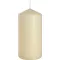 Zylinderkerze 60x120mm - Cremefarben