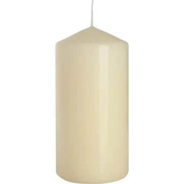 Zylinderkerze 60x120mm - Cremefarben