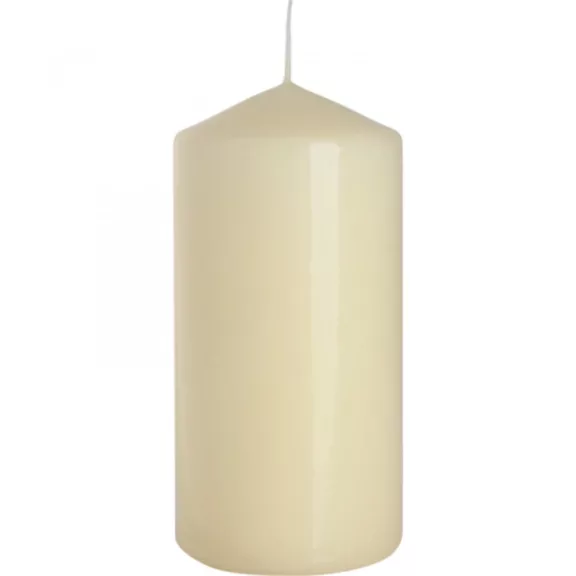 Zylinderkerze 60x120mm - Cremefarben Zylinderkerze 60x120mm - Cremefarben