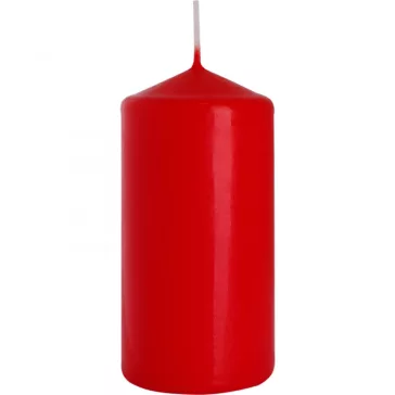 Zylinderkerze 60x120mm - Rot