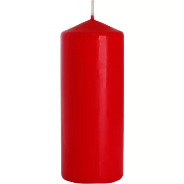 Zylinderkerze 60x150mm - Rot