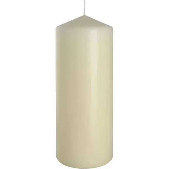 Zylinderkerze 80x200mm - Cremefarben Zylinderkerze 80x200mm - Cremefarben