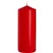 Zylinderkerze 80x200mm - Rot