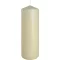 Zylinderkerze 80x250mm - Cremefarben