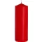 Zylinderkerze 80x250mm - Rot