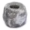 Kerzenhalter aus grauem Himalaya-Salz, 600–800 g
