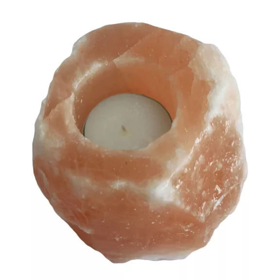 Himalaya-Salz-Kerzenhalter