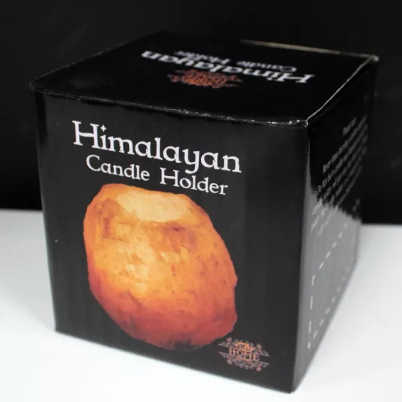 Himalaya-Salz-Kerzenhalter