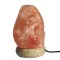 Hochwertige USB-Natur-Salzlampe – 11,5 cm (mit Farbwechsel) 