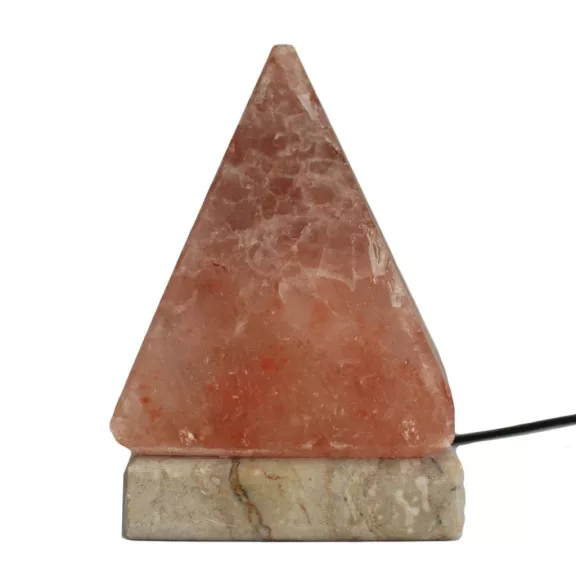 Hochwertige USB-Pyramiden-Salzlampe – 9 cm Hochwertige USB-Pyramiden-Salzlampe – 9 cm