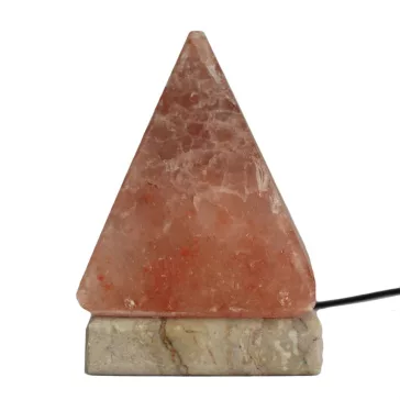   Hochwertige USB-Pyramiden-Salzlampe – 9 cm (mit Farbwechsel) 