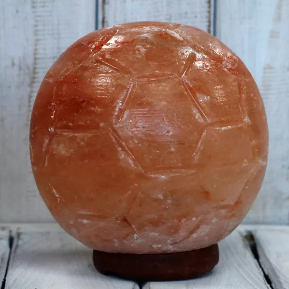 Salzlampe – Fußball Salzlampe – Fußball
