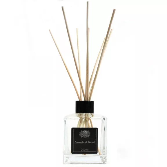 Lavendel & Fenchel Raumduft mit Bambusstäbchen 200ml