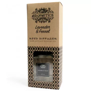 Lavendel & Fenchel Raumduft mit Bambusstäbchen 200ml