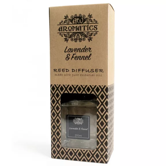 Lavendel & Fenchel Raumduft mit Bambusstäbchen 200ml