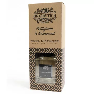 Bitterorange & Rosenholz Raumduft mit Bambusstäbchen 200ml