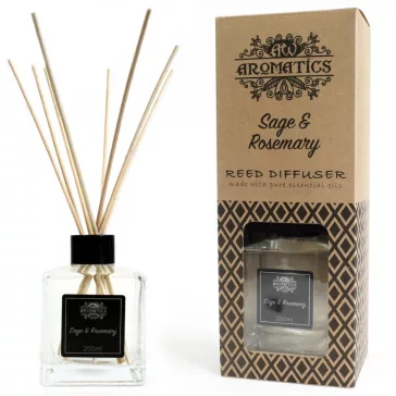 Salbei & Rosmarin Raumduft mit Bambusstäbchen 200ml