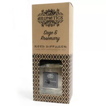 Salbei & Rosmarin Raumduft mit Bambusstäbchen 200ml