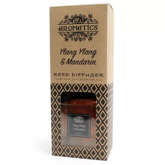 Ylang Ylang & Mandarine Raumduft mit Bambusstäbchen 200ml