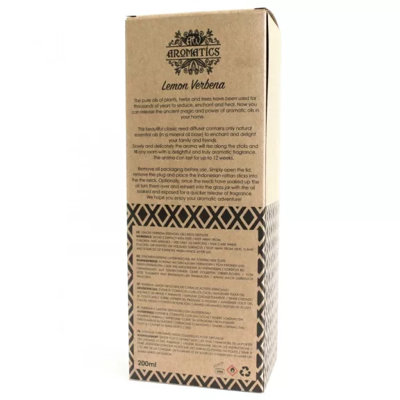 Zitronengras Raumduft mit Bambusstäbchen 200ml Zitronengras Raumduft mit Bambusstäbchen 200ml