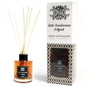 Gold, Weihrauch und Myrrhe Duftöl Diffusor 120ml